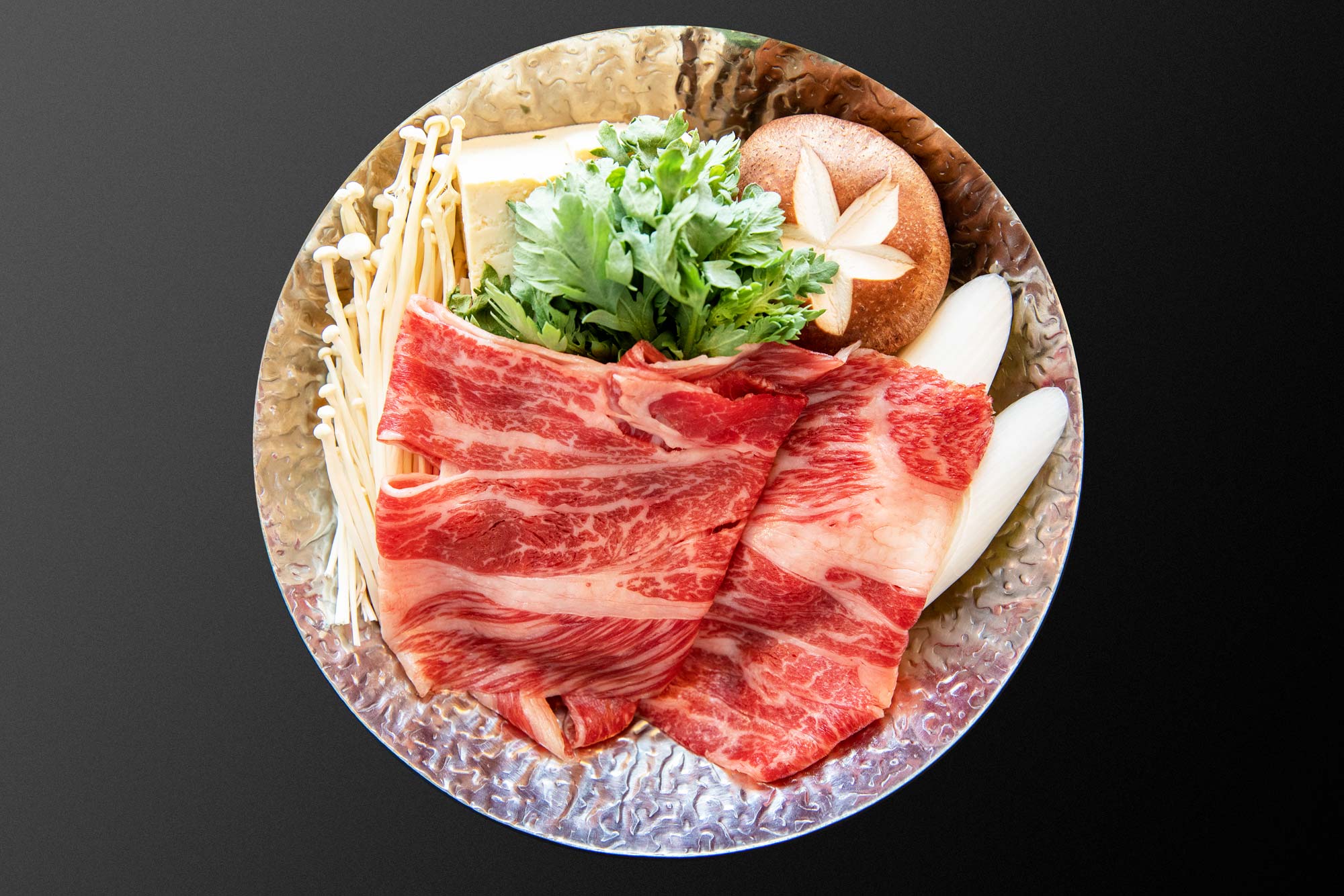 北海道新十津川町サンヒルズサライ　宿泊料理　一品料理　鍋・すき焼きの写真